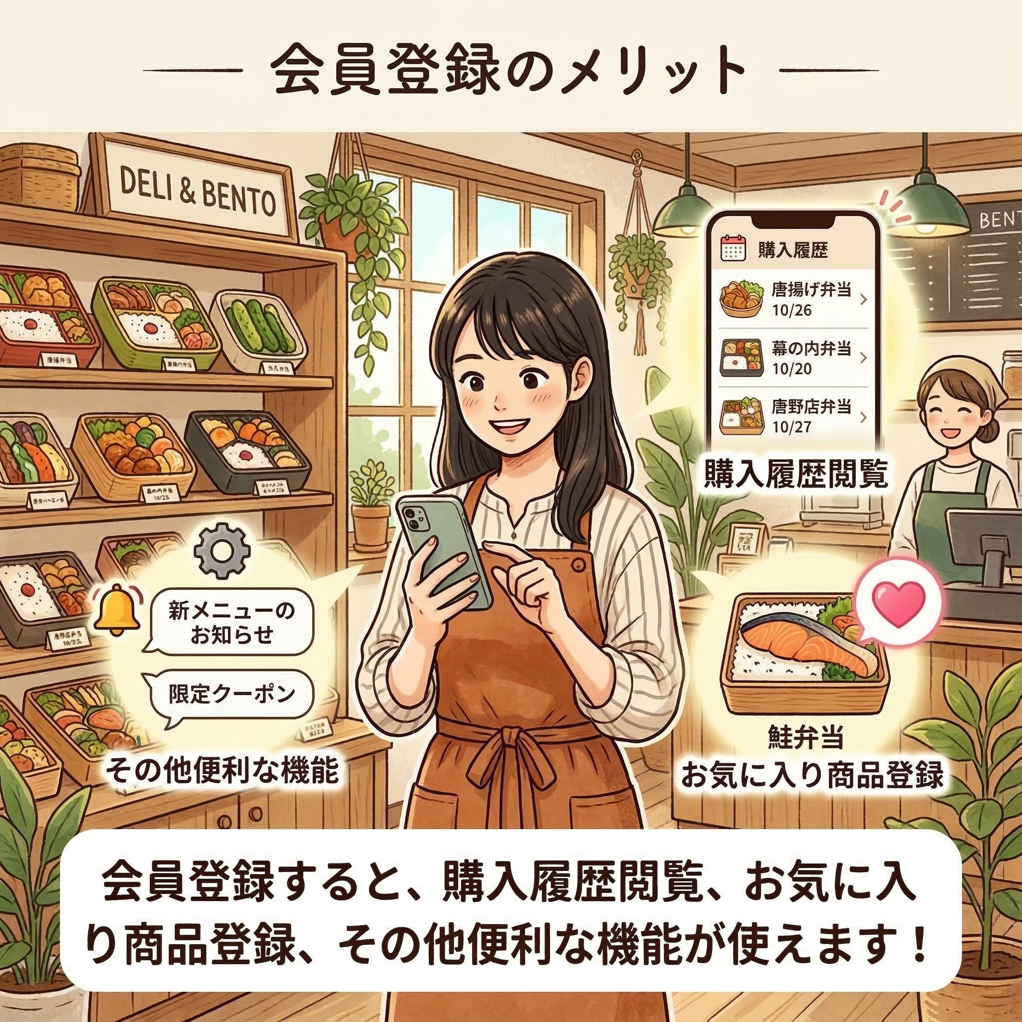 会員登録特典のご案内